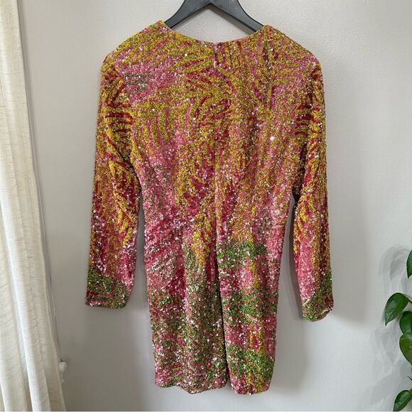 Retrofete Nikki Sequin-embellished Mini Dress - Picture 3 of 8